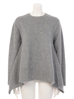 【GREED】ＡＬＰＡＣＡ　ＭＯＨＡＩＲ　Ｆｌａｒｅｄ　Ｔｏｐ/GRAY