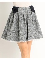 【LIZ LISA】ツィードスカート/ネイビー