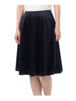 ドレープベロアスカート/キャメル(041)