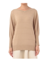 ミリオンホットドルマンニット/ベージュ系(052)