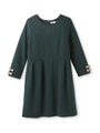 袖リボンコクーンワンピース/モスグリーン(024)