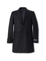 「ドーメル」ヘリンボンシングルブレストコート/ブルー系(094)