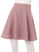 バックリボンフレアスカート【2/8(月)23:59販売終了】/濃ピンク