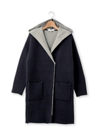 ブークレダブルフェイスニットカーディガン/キャメル(541)