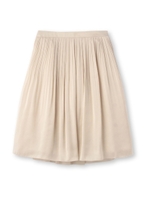 ロイヤルサテンスカート/ブラック(019)