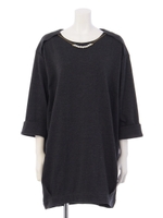 2枚重ねポンチワンピース/カーキ