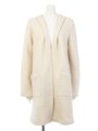 【ROSE BUD】HOODED GOWN COAT/IVORY