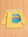 キープウオーマーミニ裏毛長袖Tシャツ/イエロー