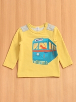 キープウオーマーミニ裏毛長袖Tシャツ/イエロー