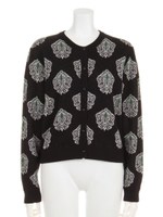 ダマスクラメニットCD/ネイビー