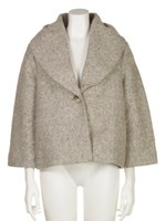 ニットインレイショールカラーCT/ネイビー