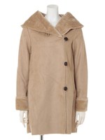 フェイクムートン/ベージュ