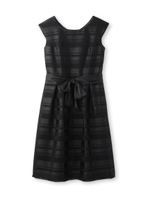 ブライトランダムボーダーワンピース/ネイビー(493)