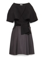 無地ボレロセットワンピ/BLK