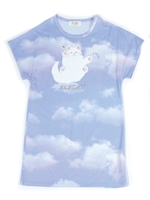 SKY ELECAT ワンピ/DREAM SKY×ホワイトCAT