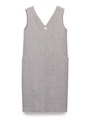 Vネックジャンパースカート/GRY