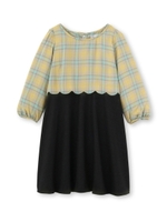 スウィートチェックワンピース/ベビーピンク(071)