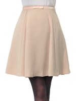 ベロアリボンフレアSK/ネイビー