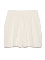 ニットショートパンツ/WHT