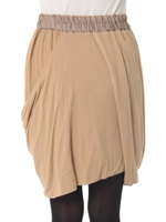 変形バルーンスカート/ベージュ