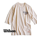 WILSON（ウィルソン）DRY GOODS and CLOTHING フットボールTシャツ［メンズ］