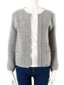 パール付キニットカーディガン/グレー