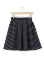 レジメンタルストライプスカート/ネイビー(393)