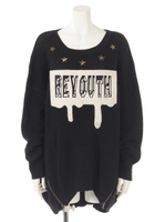 REYOUTHニットプル/スミクロ