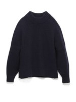 【emmi atelier】スリットプルオーバー/NVY