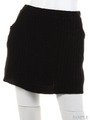 アラン編タイトミニスカート/BK