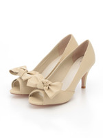 リボンクリップ付き2WAYパンプス/DPピンク