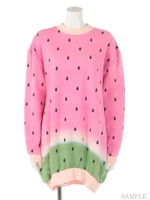 WATER MELON PULLOVER/RED