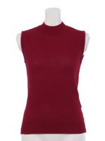 ノースリーブプルオーバー/ボルドー