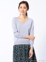 VネックPO/パウダーブルー