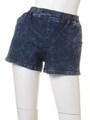 【ANAP】ストレッチDENIMショートPT/BL