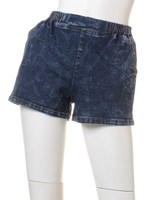 【ANAP】ストレッチDENIMショートPT/BL
