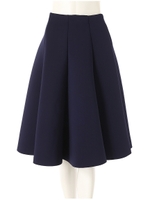 ダイバータックフレアミディスカート/ネイビー