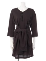 【chille anap】メガネデザインワンピース/BK