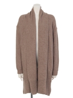 7GG seedstichニットガウン/ベージュ