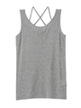 [L]バッグクロスタンクトップ/グレー系(410)