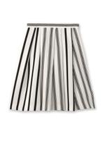 [S]MIXストライプタックスカート/ホワイト(101)