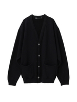 【メンズ】JET John Eshaya裏起毛Vネックカーディガン/ブラック(019)