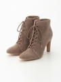 LACEUP BOOTIE/ベージュ(040)