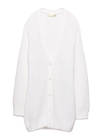 テープヤーンミドルカーディガン/OWHT