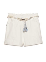 ロープベルト付きショートパンツ/BEG