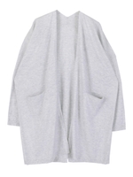 薄手ロングニットカーディガン/ネイビー