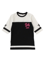 STAR SLEEVE H/S FOOTBALL TEE/ブラック