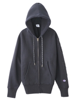 【X-GIRL×CHAMPION】11.5OZ REVERSE WEAVE ZIP HOODY/ネイビー