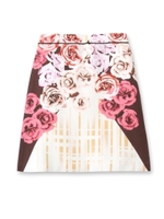 ダイナミックローズスカート/ベージュ(152)