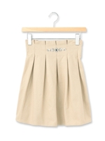 ビジューウエストミニスカート/ベージュ(052)